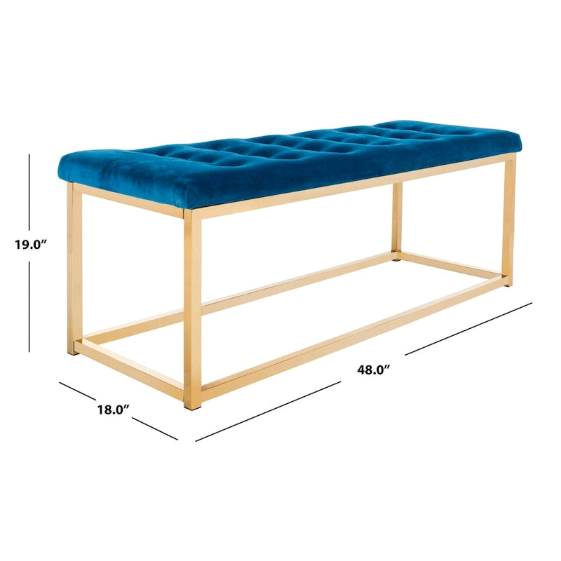 SAFAVIEH Nejla Bench - 48  x 18  x 19