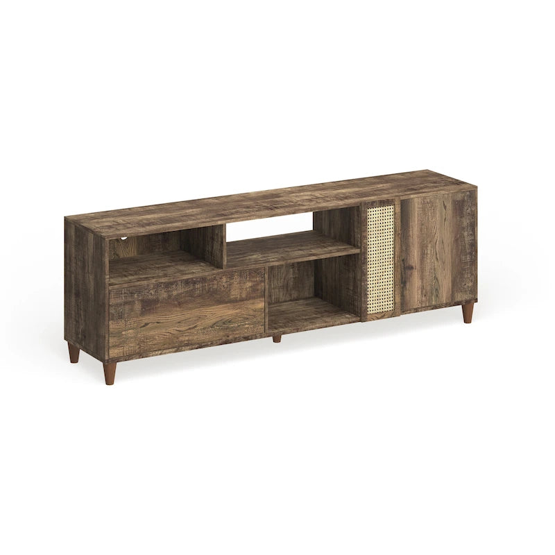 Santee Mid-Century Modern 70-inch TV Stand with Drawer by Furniture of America