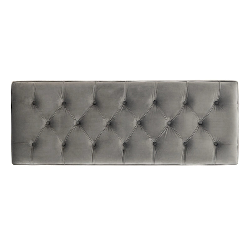 SAFAVIEH Couture Ketevan Tufted Acrylic Bench - 48 x18 x18 . - 48  W x 18  L x 18  H - 48Wx18Dx18H