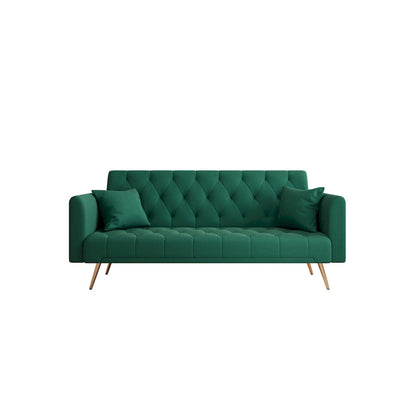 Upholstered Convertible Double Folding Sofa Bed - 19.00 x 71.00 x 30.00
