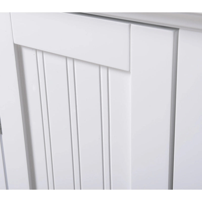 OS Home and Office White One Door Kitchen Storage Pantry