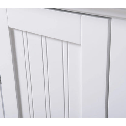 OS Home and Office White One Door Kitchen Storage Pantry