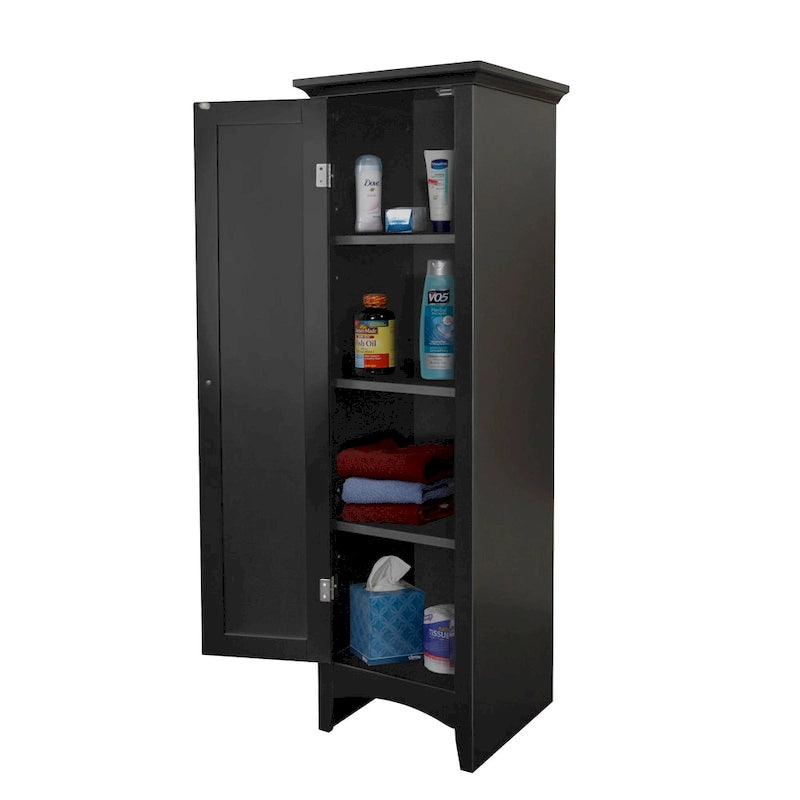 OS Home and Office White One Door Kitchen Storage Pantry