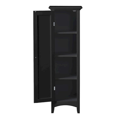 OS Home and Office White One Door Kitchen Storage Pantry