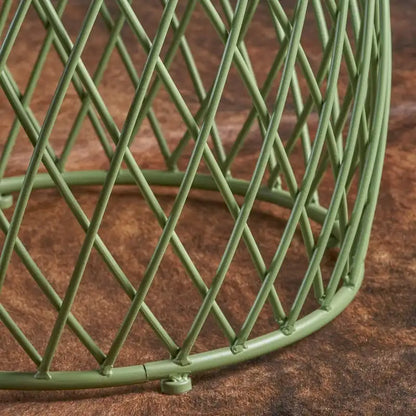 Round Lattice Side Table, 19-inch (48 cm) Diameter