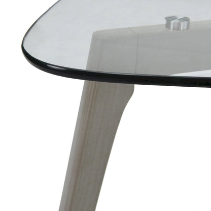 Wasco Indoor Wood and Glass Coffee Table by Christopher Knight Home