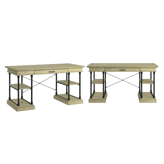 Dubrovnik Cornice 1-Drawer Storage Writing Desk