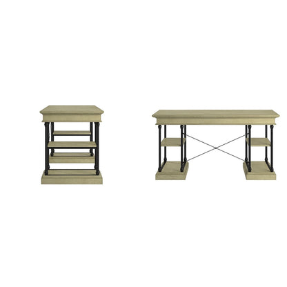Dubrovnik Cornice 1-Drawer Storage Writing Desk