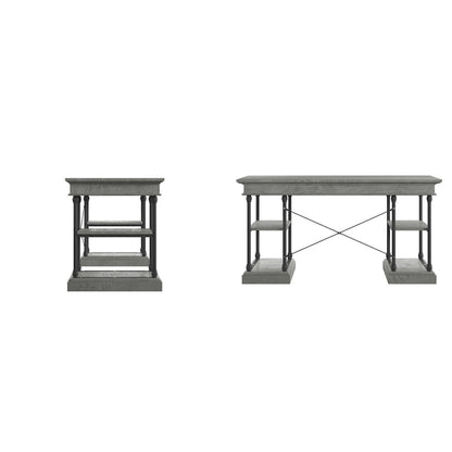 Dubrovnik Cornice 1-Drawer Storage Writing Desk