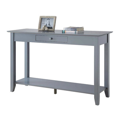 Convenience Concepts American Heritage 1 Drawer Console Table with Shelf