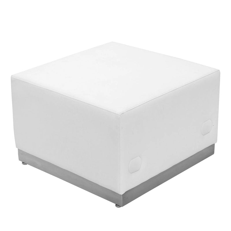 6 PC LeatherSoft Modular Reception Configuration w/Taut Back &Seat
