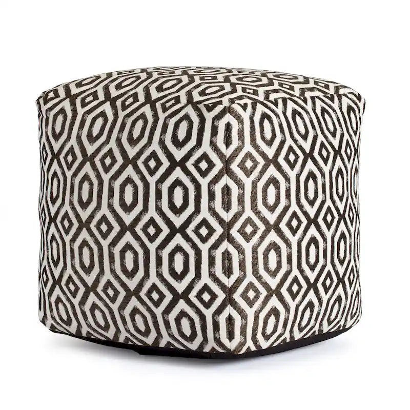Jani Zuma Indoor/Outdoor 18  x 18  Square Pouf Ottoman