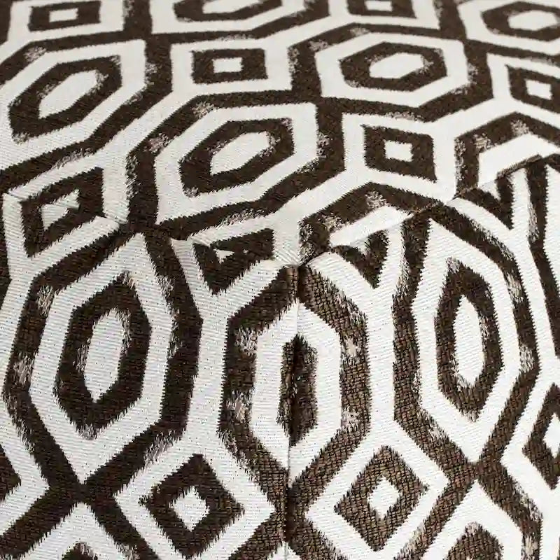 Jani Zuma Indoor/Outdoor 18  x 18  Square Pouf Ottoman