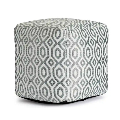 Jani Zuma Indoor/Outdoor 18  x 18  Square Pouf Ottoman
