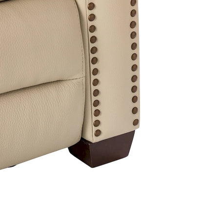 Alina 31.50 Wide Genuine Leather Power Recliner with USB Port, Set of 2