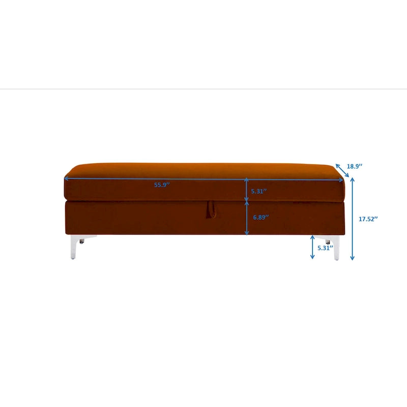 Modern Benches With Storage for Living Room Bedroom