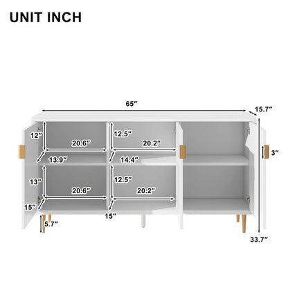 Modern TV Stand, Console Table,Storage Sideboard Cabinet