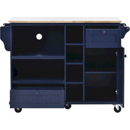 Kitchen Island Cart with Storage