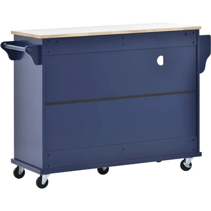 Kitchen Island Cart with Storage