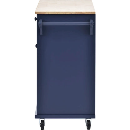 Kitchen Island Cart with Storage