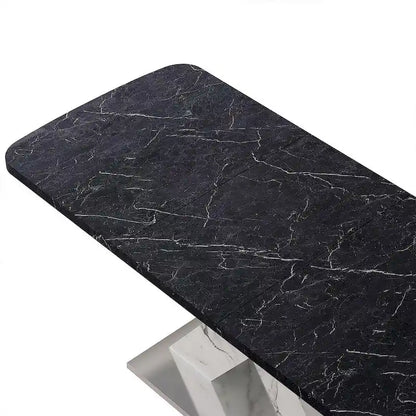 Modern 47.24 -62.99  L Marble Square Dining Table