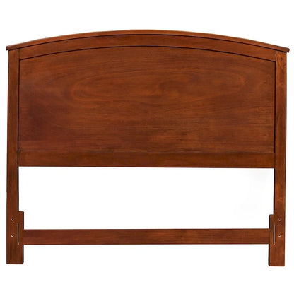 Alpine Furniture Baker Mahogany Finish Wood Headboard (Headboard Only)