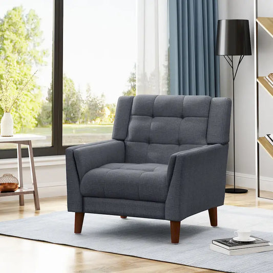 Candace Mid-century Modern Armchair by Christopher Knight Home - 32.28 W x 31.50 L x 32.68 H