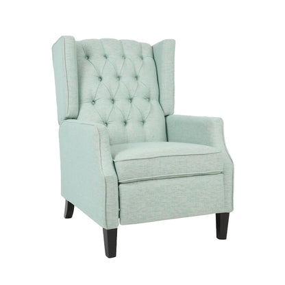 Keating Traditional Wingback Recliner by Christopher Knight Home