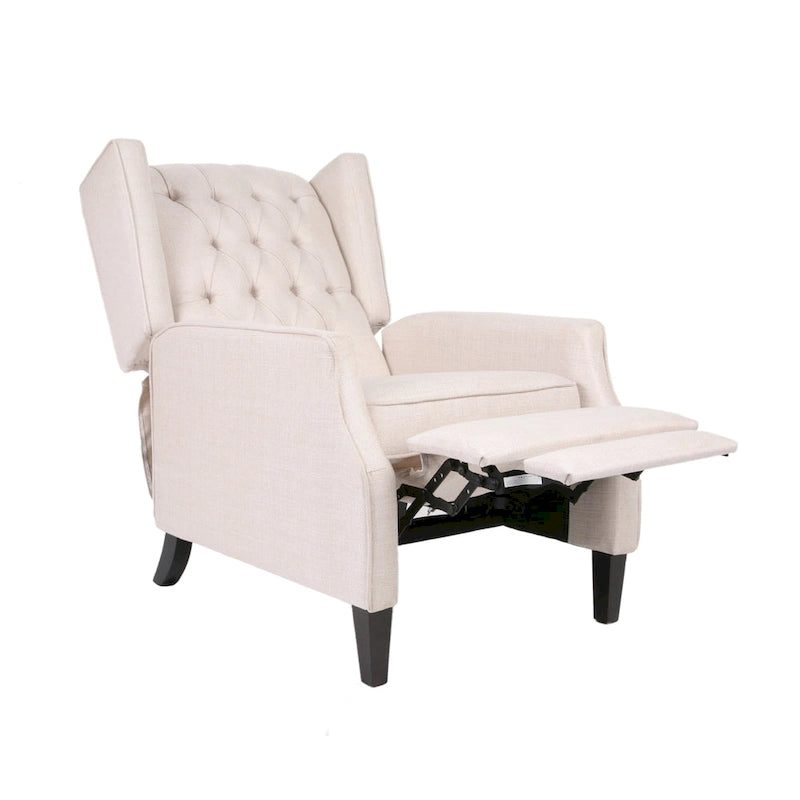 Keating Traditional Wingback Recliner by Christopher Knight Home