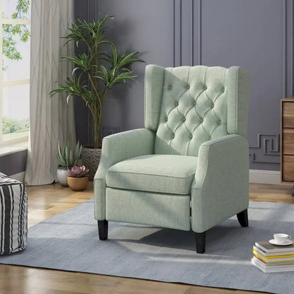 Keating Traditional Wingback Recliner by Christopher Knight Home