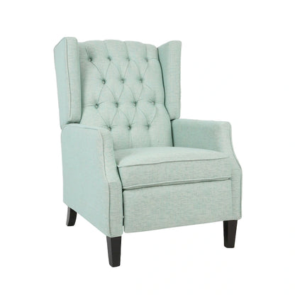 Keating Traditional Wingback Recliner by Christopher Knight Home