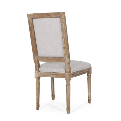 Regina Wood Upholstered Dining Chair by Christopher Knight Home