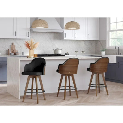 Carson Carrington Valsatra Mid-century Modern Counter Stool