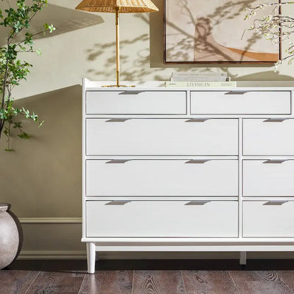 Middlebrook Modern Gallery Top Solid Wood Dresser