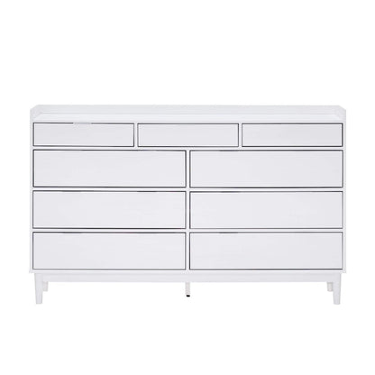 Middlebrook Modern Gallery Top Solid Wood Dresser
