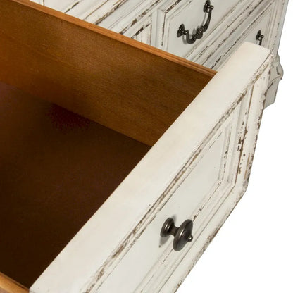 Magnolia Manor Oak Dresser & Mirror Bedroom Set- 2 Finish Options
