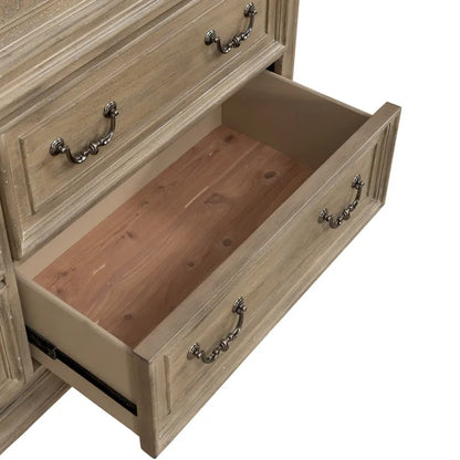 Magnolia Manor Oak Dresser & Mirror Bedroom Set- 2 Finish Options