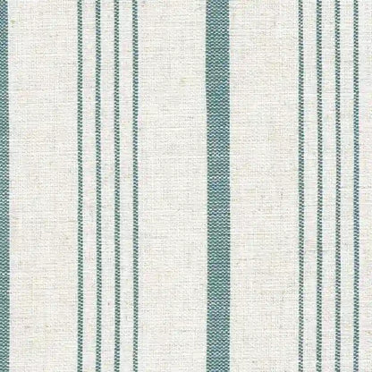 HomePop Modern Swoop Accent Chair - Blue Calypso Stripe
