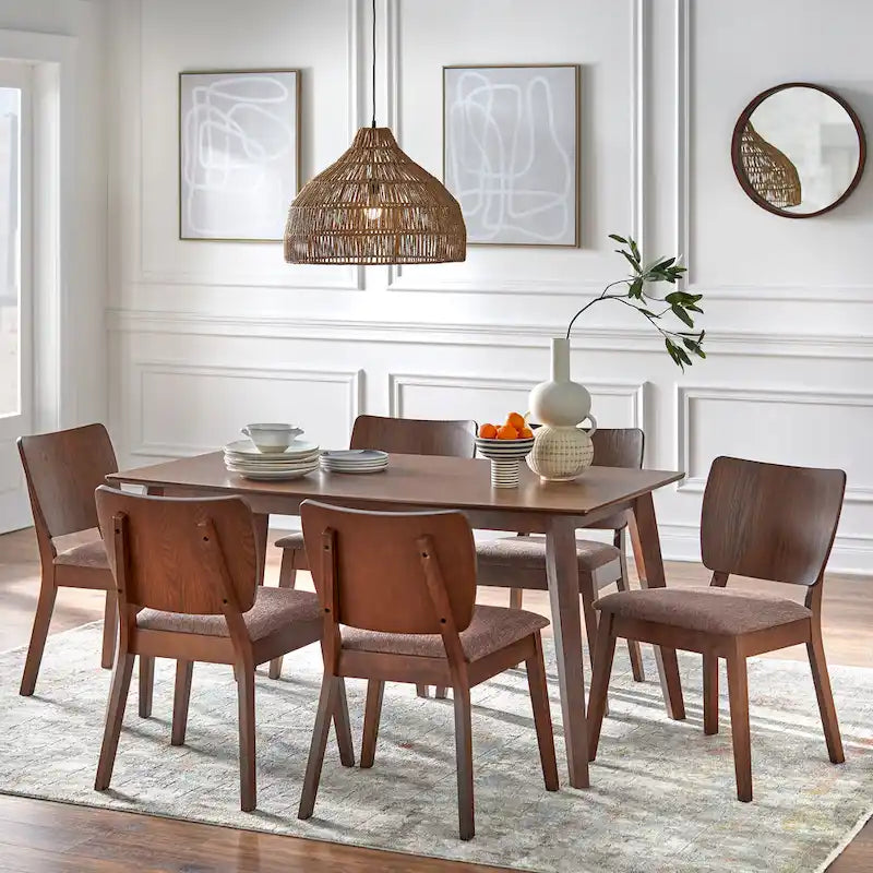 Simple Living Bernard Mid-Century Dining Chairs (Set of 2)