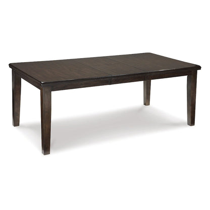 Signature Design by Ashley Haddigan Dark Brown 9-Piece Dining Package