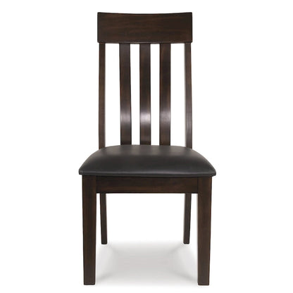 Signature Design by Ashley Haddigan Dark Brown 9-Piece Dining Package