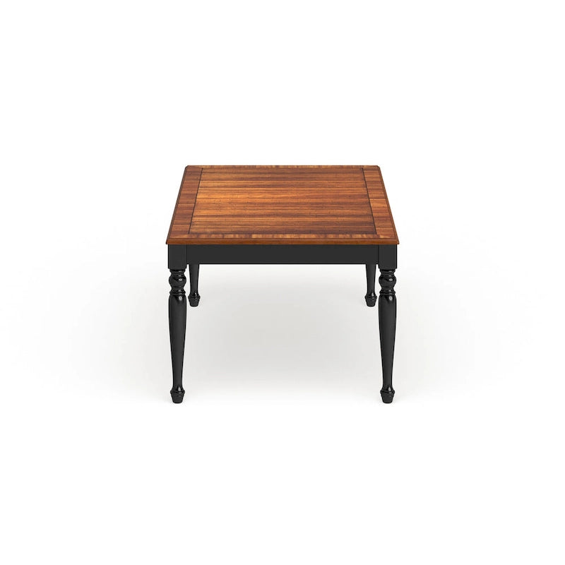 Furniture of America Levole Two-tone 78-inch Expandable Dining Table