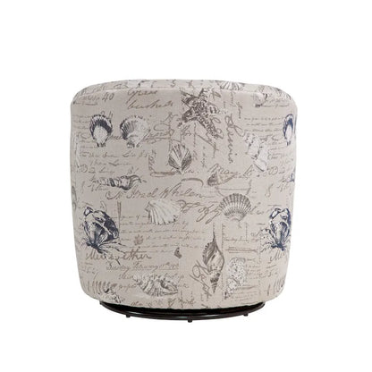 Sea Treasures Swivel Barrel Chair by Greyson Living