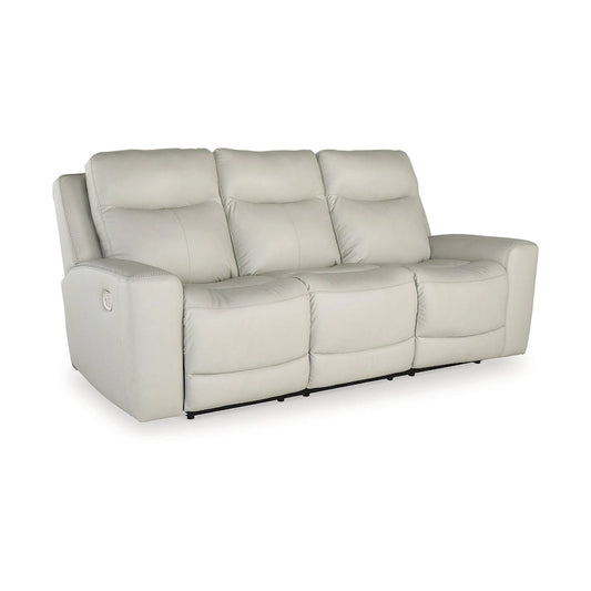 Signature Design by Ashley Mindanao Coconut Power Reclining Sofa - 89 W x 42 D x 43 H