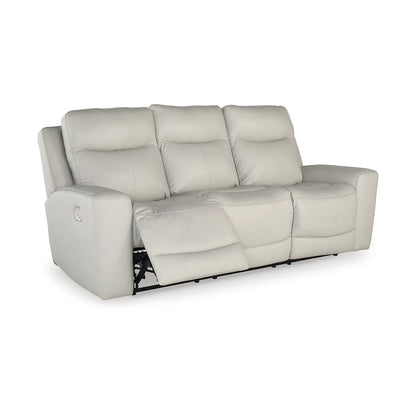 Signature Design by Ashley Mindanao Coconut Power Reclining Sofa - 89 W x 42 D x 43 H