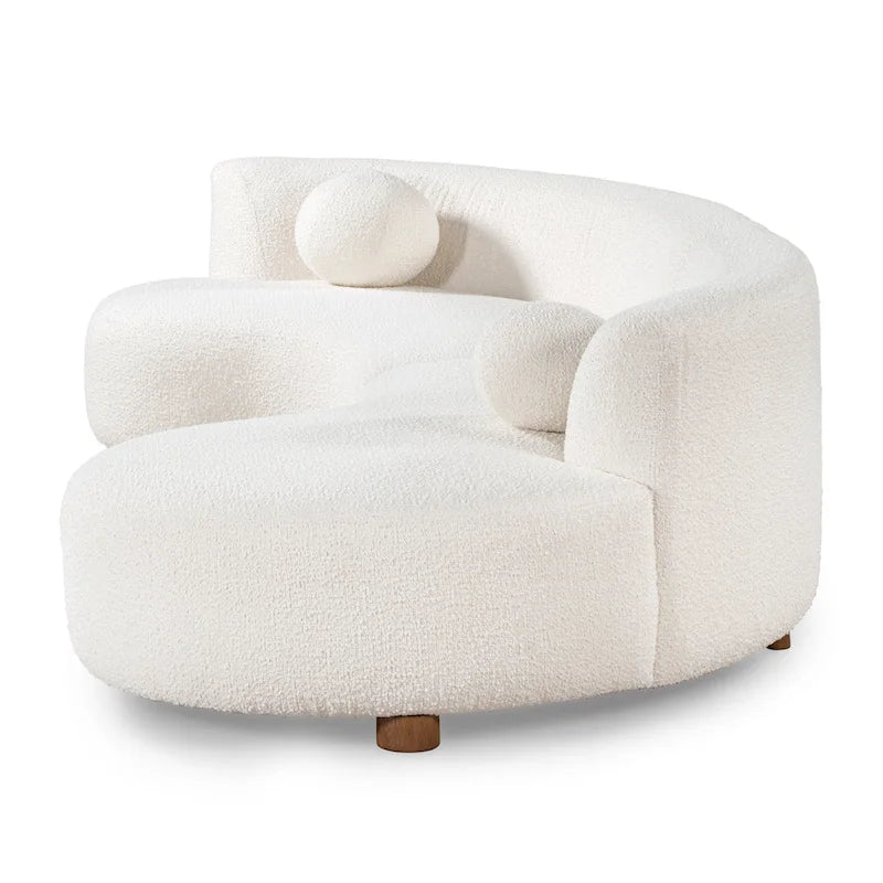 Classic Home Octavia Sectional in Ivory