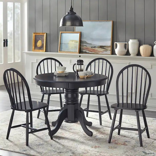Simple Living Lancaster 5-Piece Solid Wood Dining Set