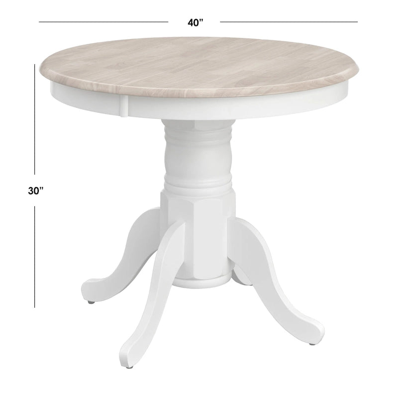 Simple Living Lancaster 5-Piece Solid Wood Dining Set