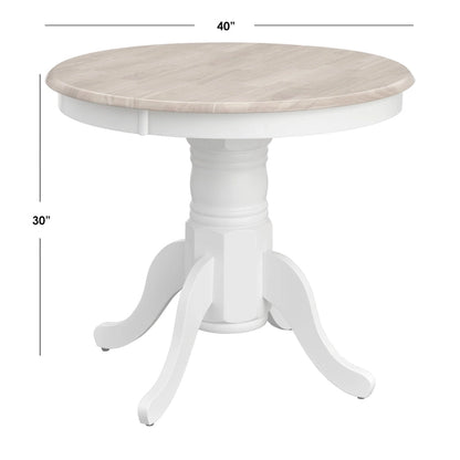 Simple Living Lancaster 5-Piece Solid Wood Dining Set