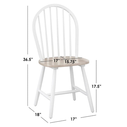 Simple Living Lancaster 5-Piece Solid Wood Dining Set